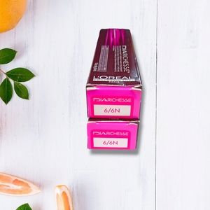 L'Oreal Professionnel DIARichesse 2 Tubes Ammonia-Free 6/6N Dark Blonde 50ml